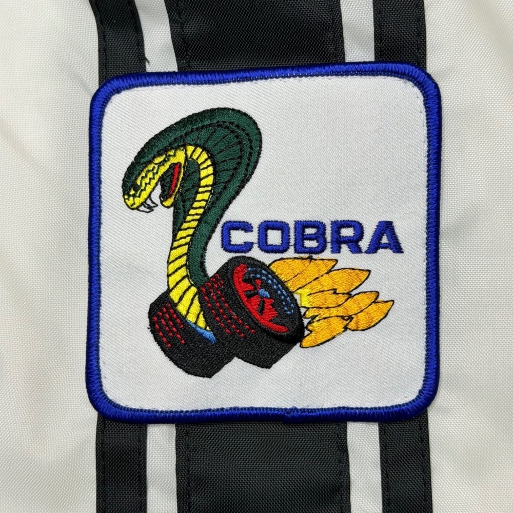 Vintage Ford Cobra USA flag white jacket - Picture 4 of 8